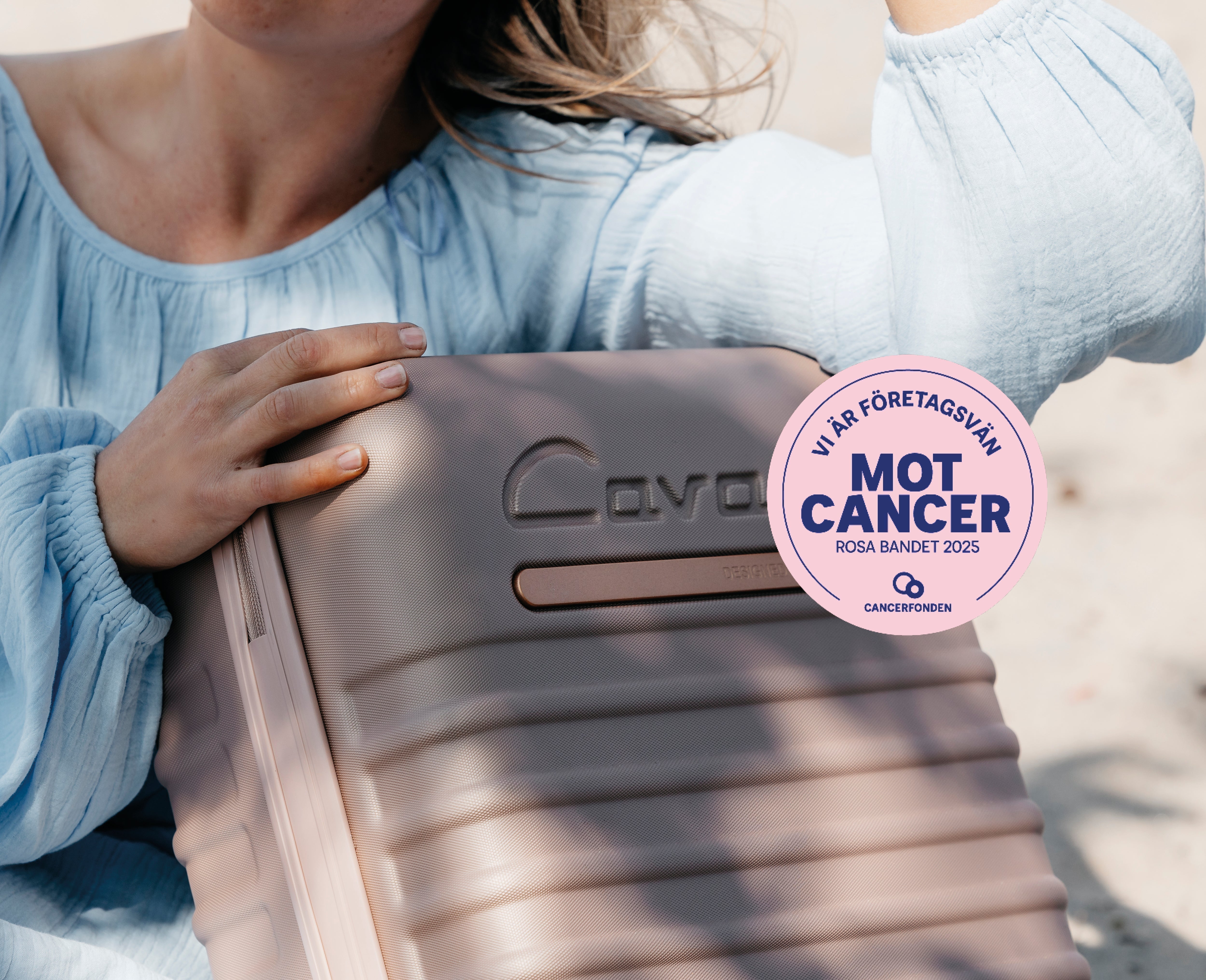 CAVALET STÖDJER ROSA BANDET