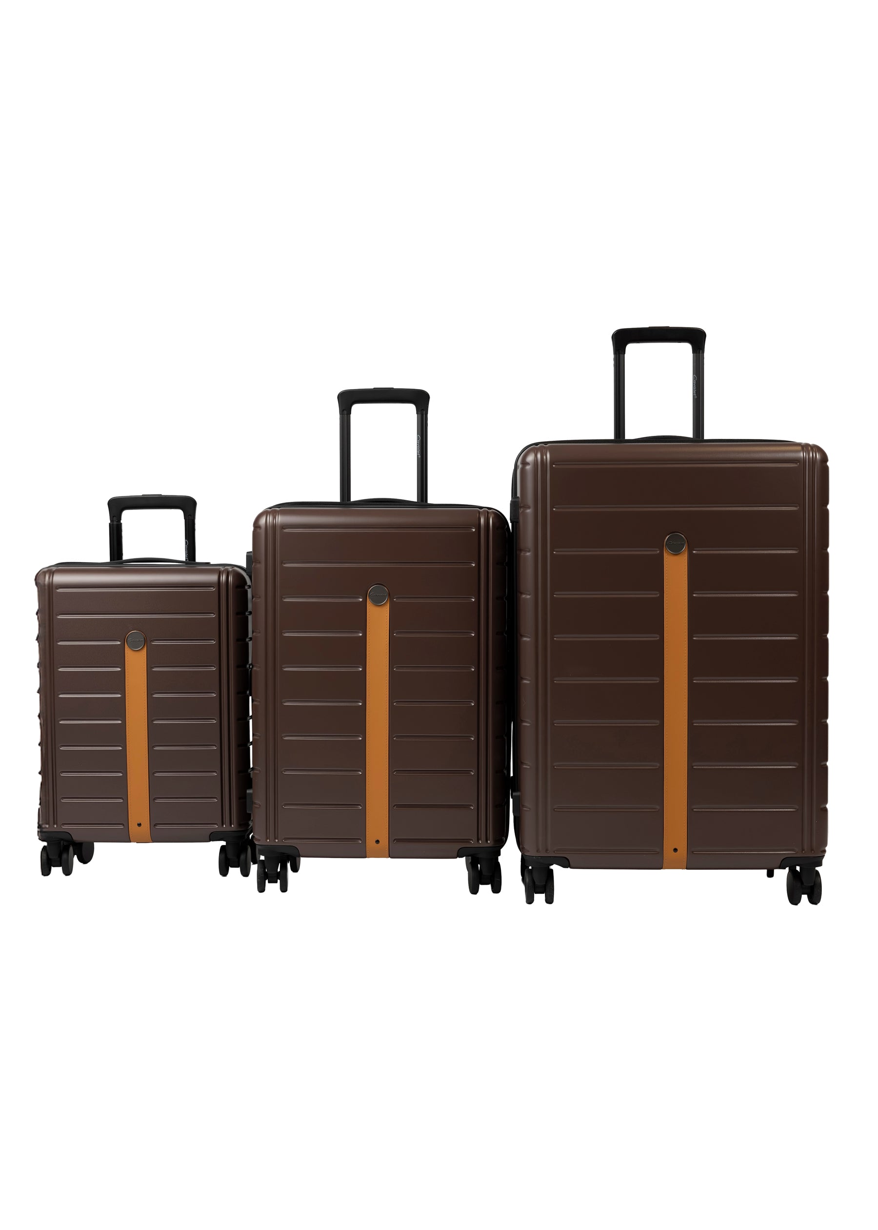 Brantevik 3-piece suitcase set S/M/L – Matching hard suitcases
